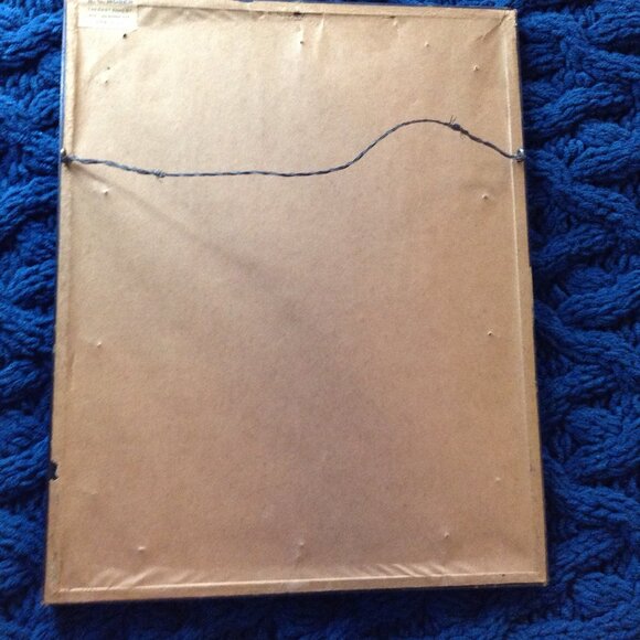 VTG/ANTIQUE Black & White Framed Sailing photo; Original, circa 1960's, Am. Cup - Picture 2 of 3